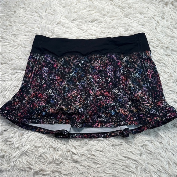 Lululemon Pace Rival Mid-Rise Skirt Floral Spray Multi - Picture 1 of 6